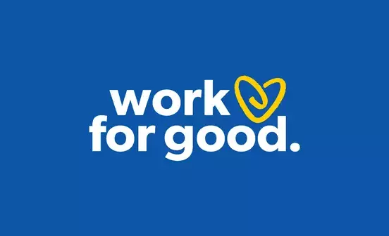 Work for good logo